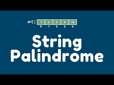Check string is palindrome or not program in java