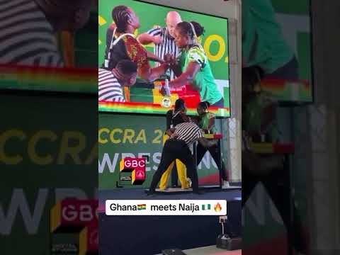 Nigeria Smashes Ghana In Arm Wrestling Contest. #nigeria #naija #africa #westafrica #lagos #african