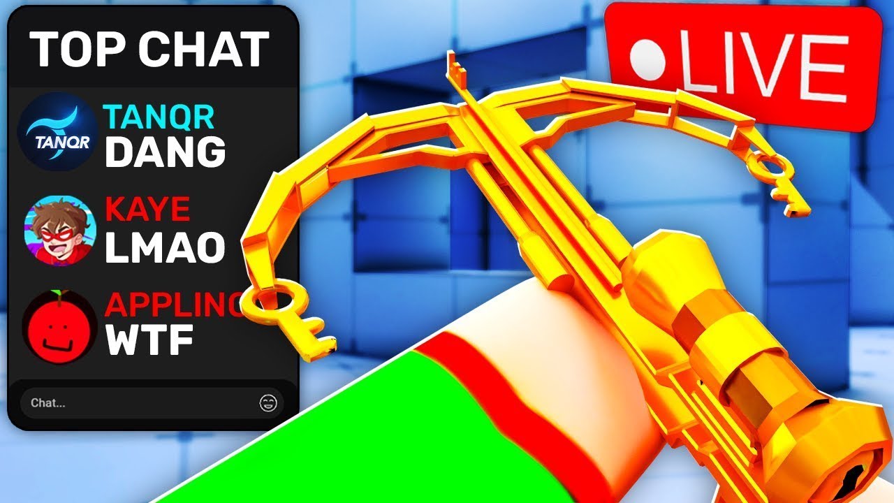 TROLLING Streamer With FAKE Skins in Roblox Rivals! - YouTube