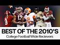 Ranking the BEST CFB WRs of the 2010's