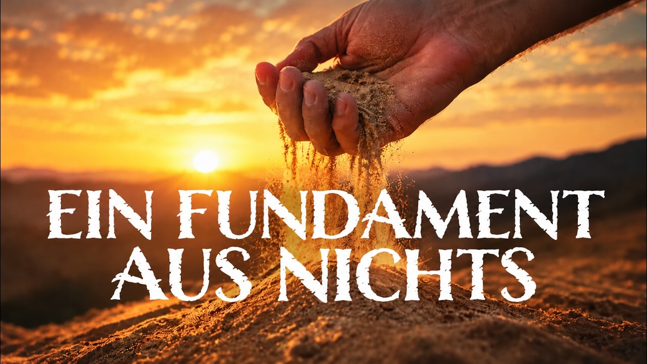 Ein Fundament aus Nichts