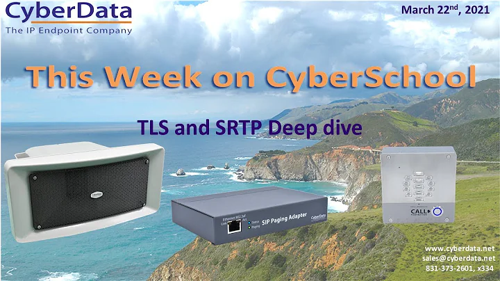 CyberSchool - TLS and SRTP Deep Dive