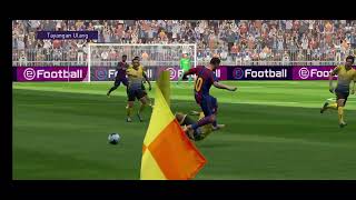 Playing game football PES 2021 Indonesia mobile Android seru cuy! screenshot 3