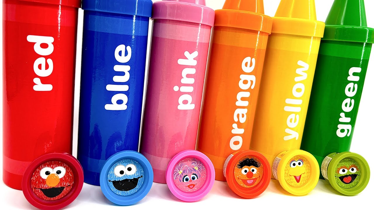 Playdough Videos - Learning Colors with Crayon Surprises | Learn and Create Forest Animals