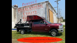 PERFECT OVERLANDING UTILITY VEHICLE (ZOOMROOM & HYDRAULIC KROGMAN BAILBED COMBO)