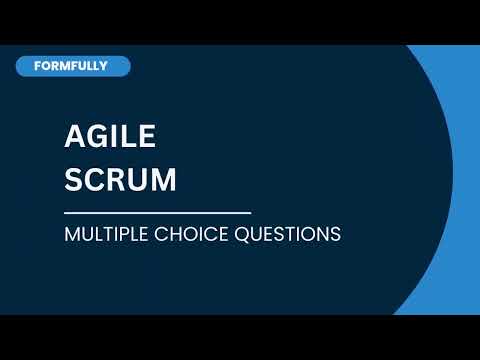 Agile Scrum MCQ