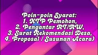Cara mengurus surat izin keramaian #BangDesa #SuratizinKeramaian #EdukasiDesa #InfoAdministrasi
