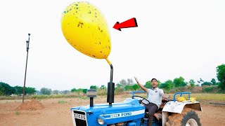 Monster Balloon VS Tractor Experiment | What Will Happen?