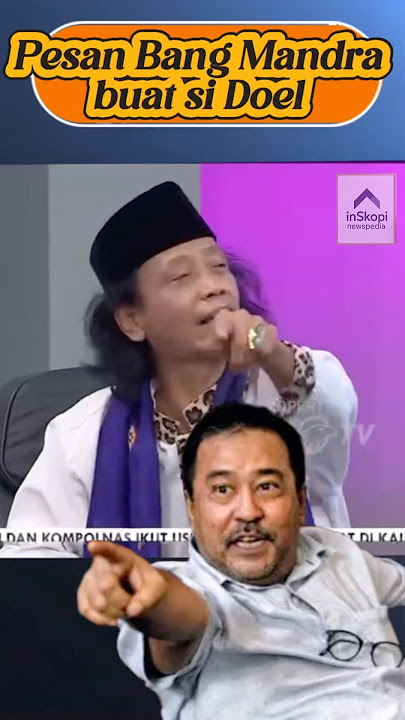Pesan Bang Mandra buat si Doel #mandra #sidoel #dkijakarta #ranokarno
