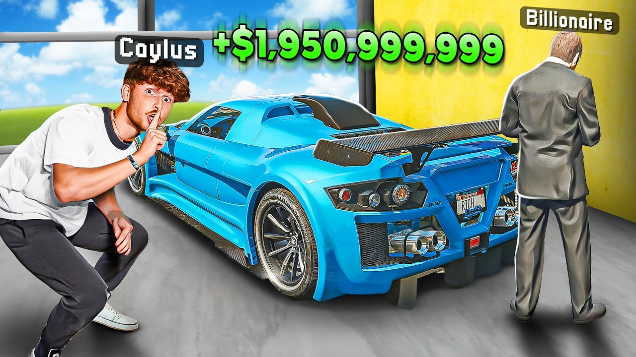 Угон суперкаров миллиардеров в GTA 5