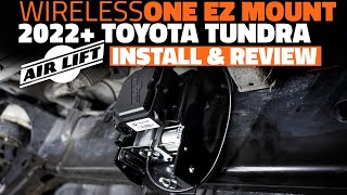 2022+ Tundra AirLift WirelessOne Install & Review | 3rd Gen Toyota Tundra