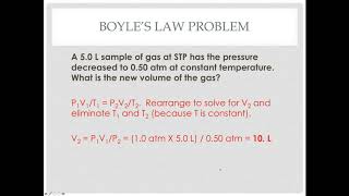 3 07 The Gas Laws