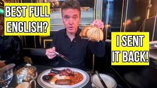 Best Full English Breakfast in UK at The Wolseley I Sent it Back!