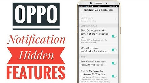 OPPO Notification & LED Light Hidden Features