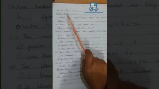 Class 3 - Countdown - Exercise 1 - Numbers - Lecture 1