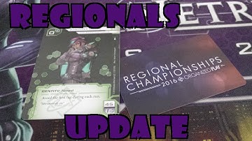 Android Netrunner: Dark Sphere Regionals (quick update)