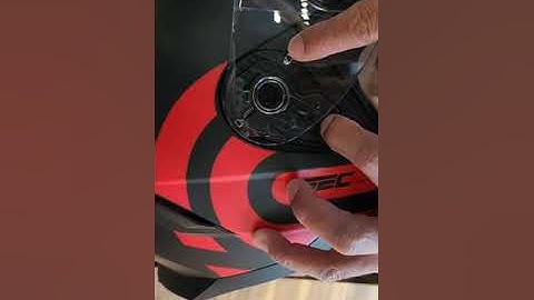 Sec helmet hero model change visor