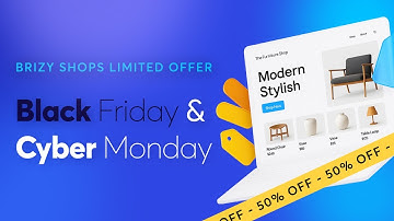 Brizy Black Friday & Cyber Monday Special Offers