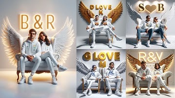 Create 3D Ai Name Images With Bing ai and ADD MOTION  viral editing  Bing image creator tutorial