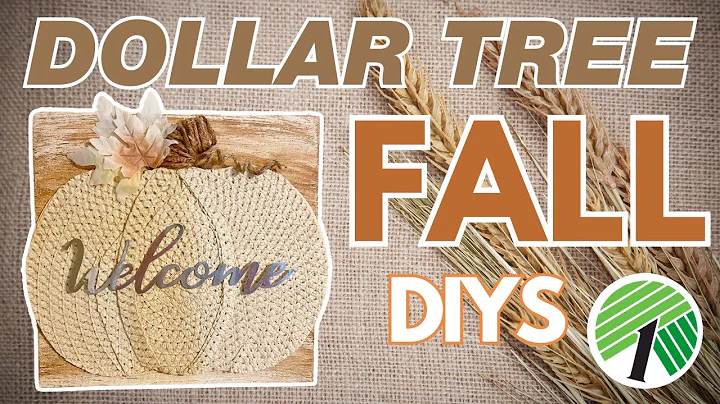 🍂 15 Best FALL Dollar Tree DIYS! Autumn Decor DIY