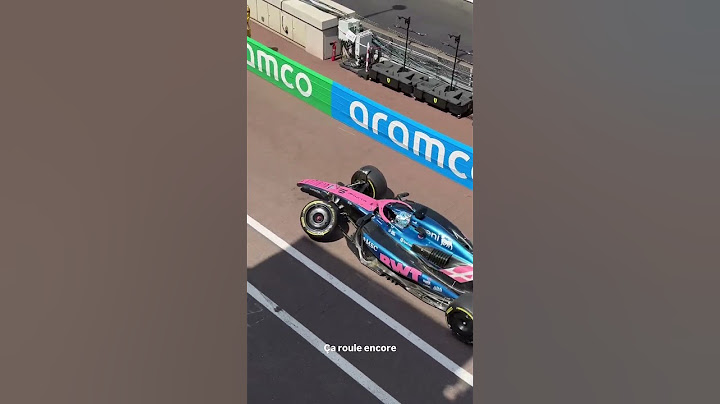 Pierre Gasly damage Car after the crash with yuki tsunoda Monaco GP 2025
