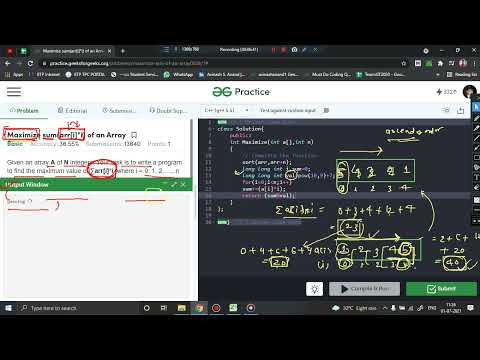 Greedy : Maximize sum(arr[i]*i) of an Array || Sap Labs
