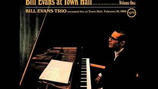 Video thumbnail of "Bill Evans Trio at Town Hall - Who Can I Turn To?"