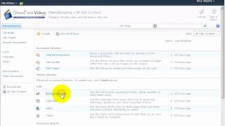 Show link to a SharePoint List/Library in Quick Launch Net Worth