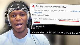 KSI's Channel Is About To Get Deleted!