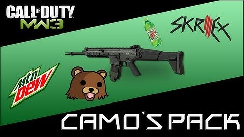 Mw3 Custom Camo Pack #1 - Free Download!