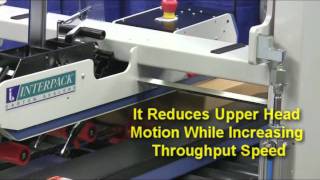 Interpack RSA 2024-SB Side Belt Drive Random Case Sealer