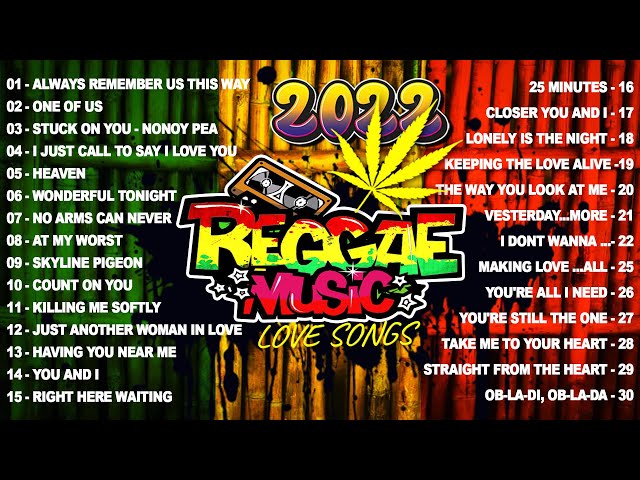 BEST ENGLISH REGGAE LOVE SONGS 2022 | MOST REQUESTED REGGAE LOVE SONGS 2022 | TOP 100 REGGAE SONGS class=
