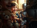 😢 Robot Ne Apni Jaan De Di… 🤖 Robot Ka Saccha Pyaar  #robot #sadstory #viralvideo #shorts #aivideo