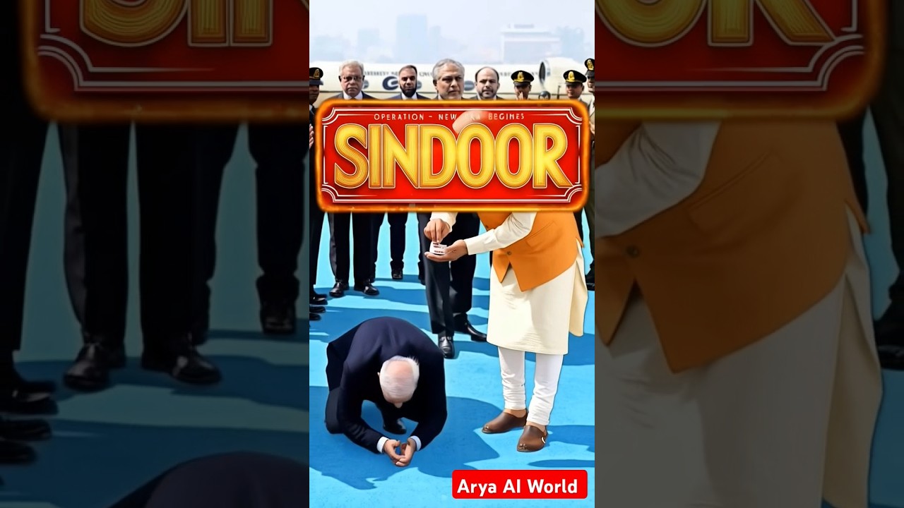 Operation Sindoor | Modi Applies Sindoor to Pakistan PM | Historic Moment of Unity