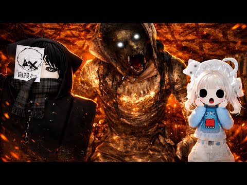 ich zocke in Roblox das Horrorspiel Bloodhouse Bloodshed 