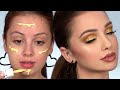GOLD Smokey Eye Makeup Tutorial | Full Face of First Impressions