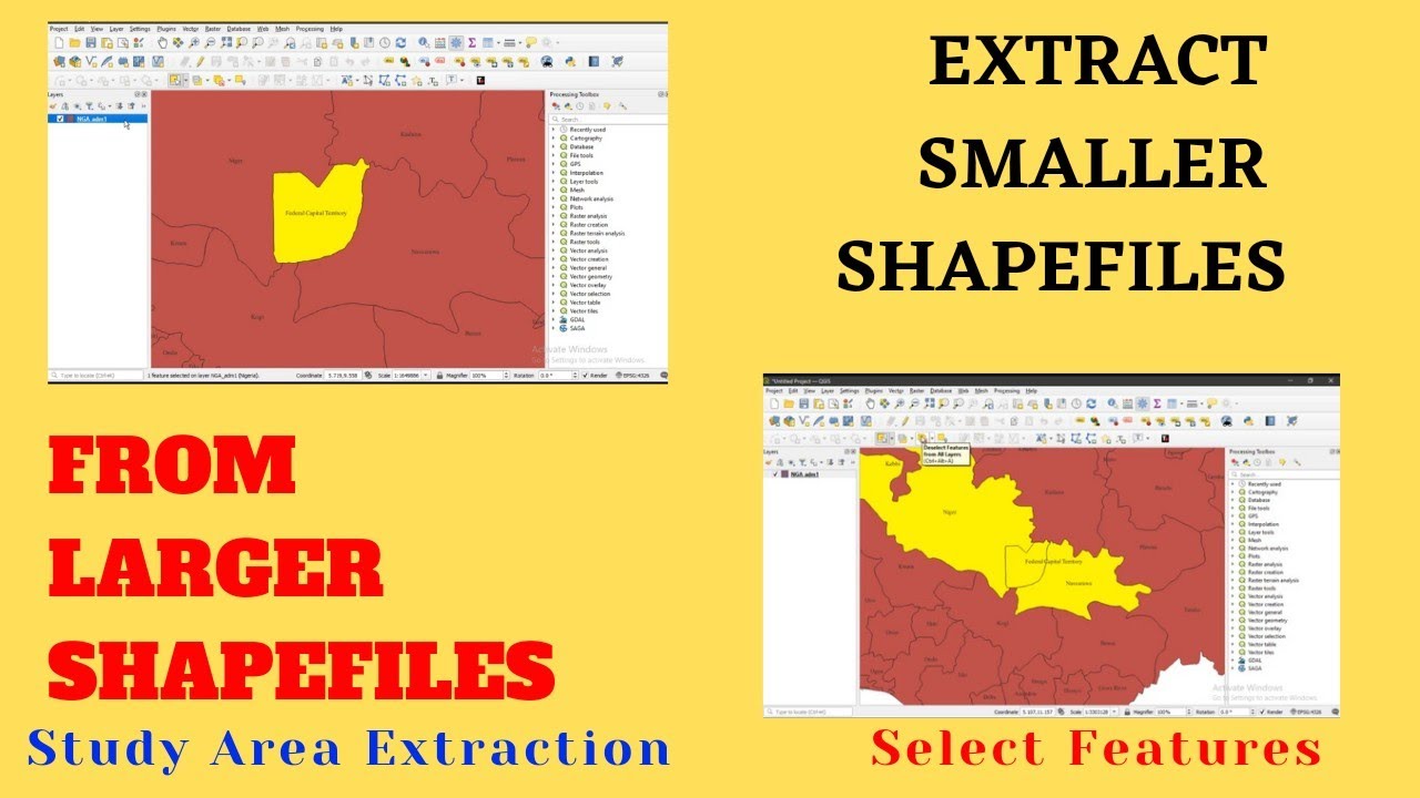 qgis - Extract shapefile from scanned PDF map using Open Street