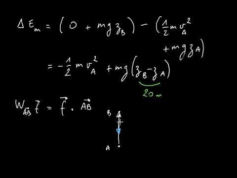 Vidéo: Comment Trouver L'énergie Mécanique