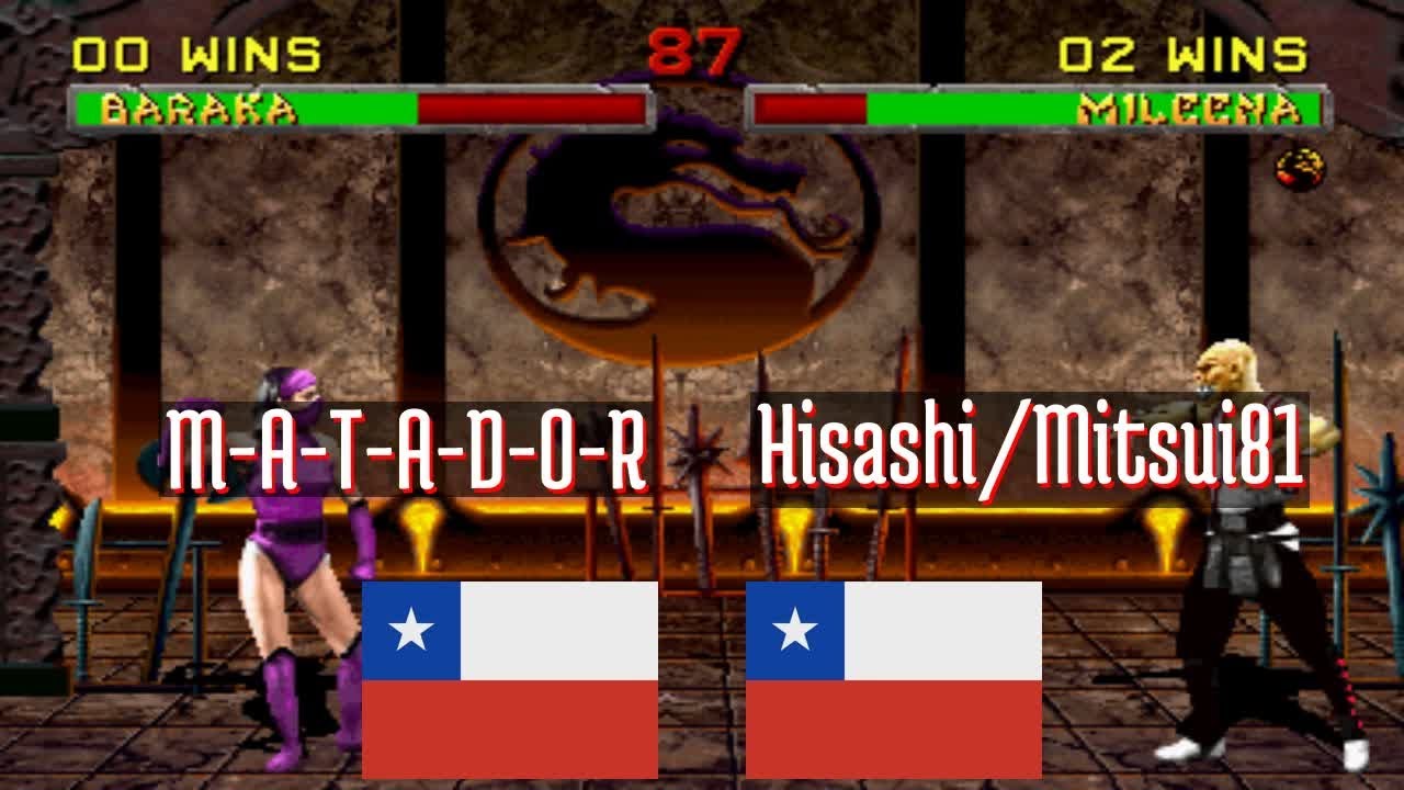 FT5 mk2 MATADOR (CL) vs Hisashi/Mitsui81 (CL) [Mortal Kombat 2