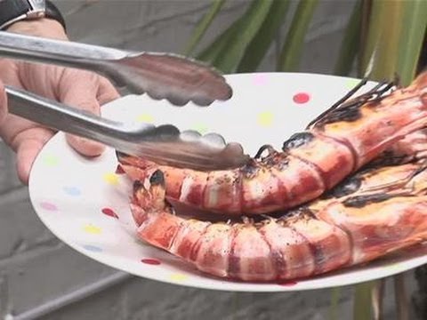 How To Grill Prawns Youtube