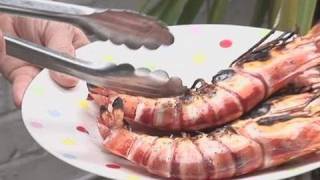 How To Grill Prawns