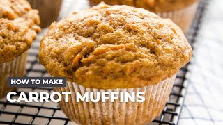 How to Make Carrot Muffins - The Perfect Easter Recipe!