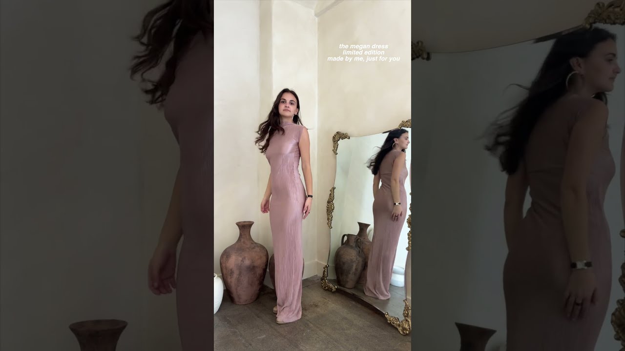 The Dusty Rose Megan Dress Made By Me Just For You