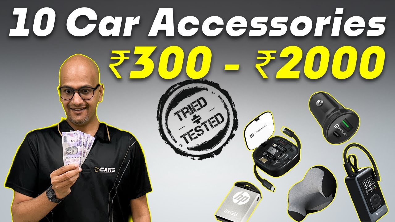 10 Car Accessories Worth Buying Even w/o Any Sale Or Offers (Cost Only Rs. 300 to 2,000)
