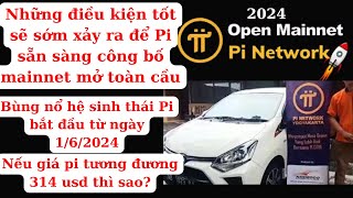 Pi Network Điều kiện tốt sớm mainnet mở! Bùng nổ hệ sinh thái 1/6/2024