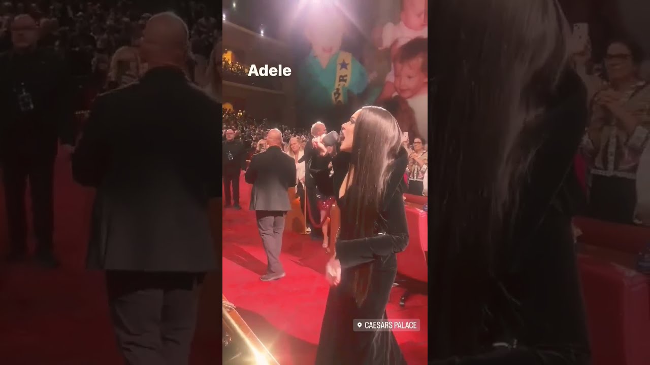 Adele Gets Emotional After Seeing Doctor Who Delivered Her Baby At Show In Las Vegas