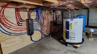 My whole house copper to PEX & Manabloc conversion project