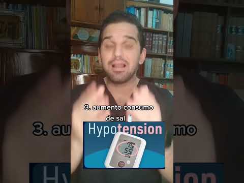 Video: 3 formas de aumentar la presión arterial baja