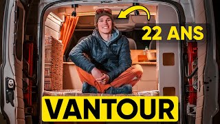 Il aménage à 22 ans ce magnifique fourgon 🚐✨🤩 - VANTOUR ultra détaillé - Jumpy H1L2