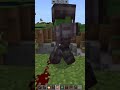 ARMOURED ZOMBIE VS ZOGLIN IN MINECRAFT 🤯😱💀#bkdgamerz #shortsfeed #shorts